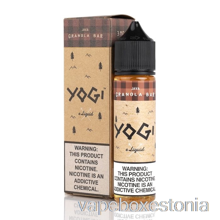 Vape Box Estonia Java Granolabatoon - Yogi E-vedelik - 60ml 0mg